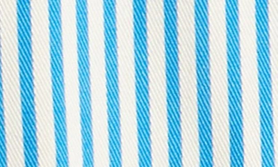 Shop Bobo Choses Kids' Stripe Colorblock Denim Jacket In Blue