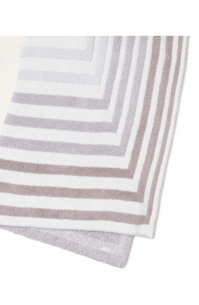 Barefoot Dreams Cozychic Prismatic Throw Blanket In Taupe Multi