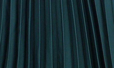 PETAL AND PUP PETAL & PUP VIKKI PLEATED SLEEVELESS SATIN MAXI DRESS 
