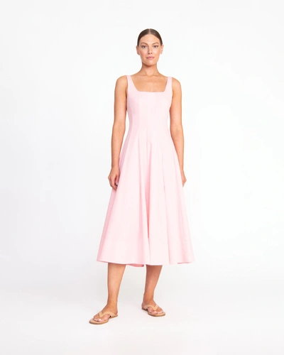 Shop Staud Wells Dress In Pink