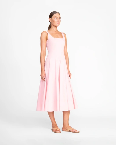 Shop Staud Wells Dress In Pink