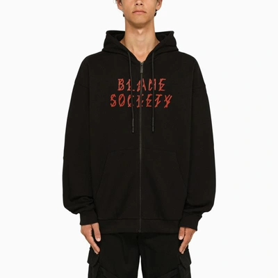 Shop M44 Label Group 44 Label Group Greed Hoodie In Black