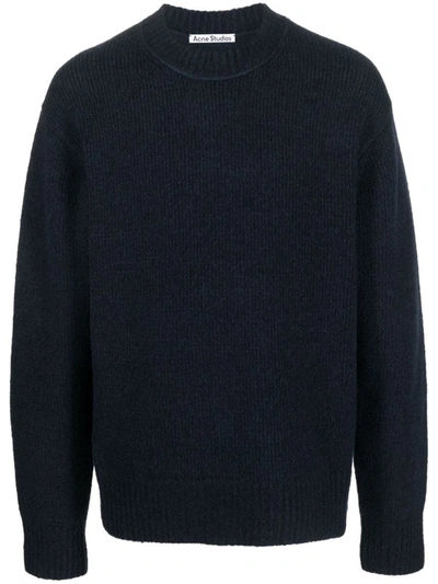Shop Acne Studios Acne Sweaters In Blue
