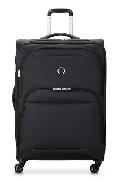 Shop Delsey Sky Max 2.0 28" Expandable Spinner Suitcase In Black