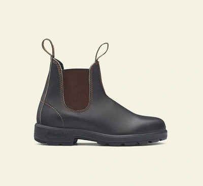 Shop Blundstone 500 Stout Brown Leather Shoes