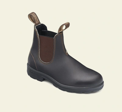 Shop Blundstone 500 Stout Brown Leather Shoes