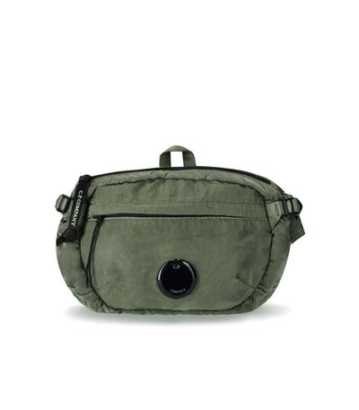 Shop C.p. Company Nylon B Agave Green Crossbody Bag