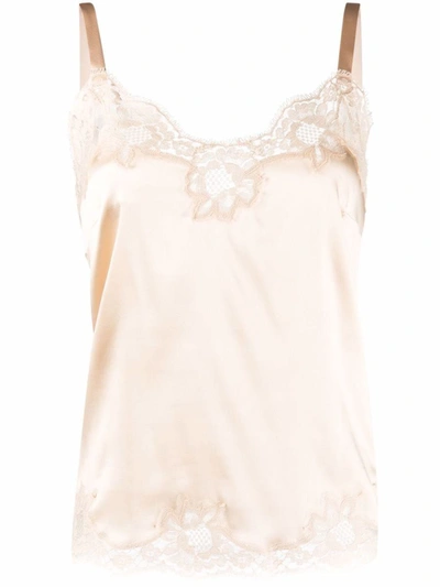 Shop Dolce & Gabbana Top Clothing In Nude &amp; Neutrals