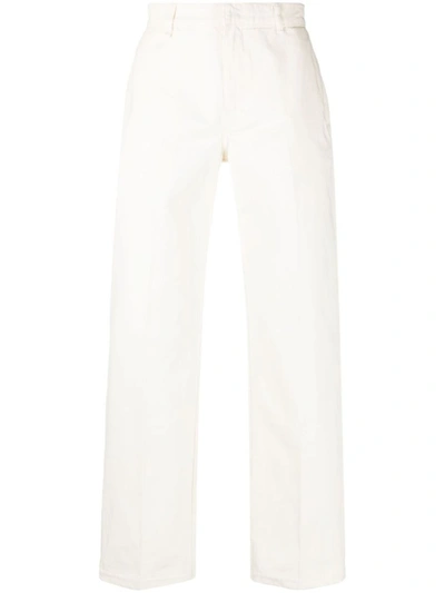 Shop Etudes Studio Études Cotton Trousers In White