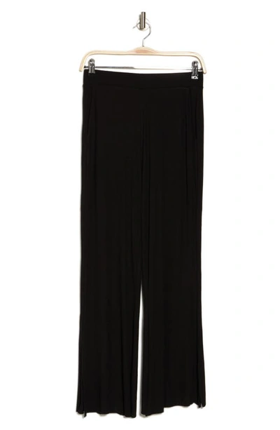 Shop Sweet Romeo Ribbed Pull-on Pants In Black