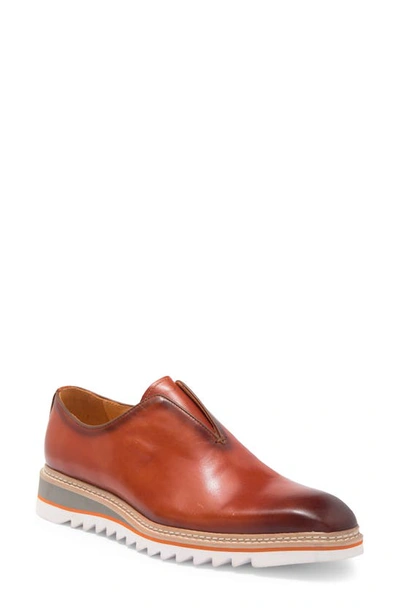 Maison Forte Avalon Wholecut Oxford In Cognac
