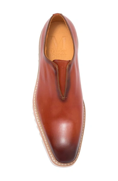Maison Forte Avalon Wholecut Oxford In Cognac