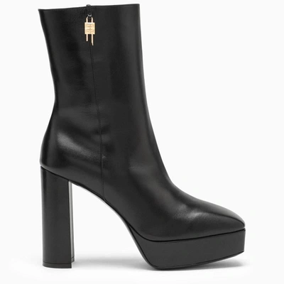 Shop Givenchy G Lock Platform Boot In Black