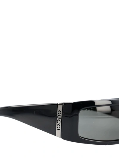 Shop Gucci Glasses In Black-black-grey