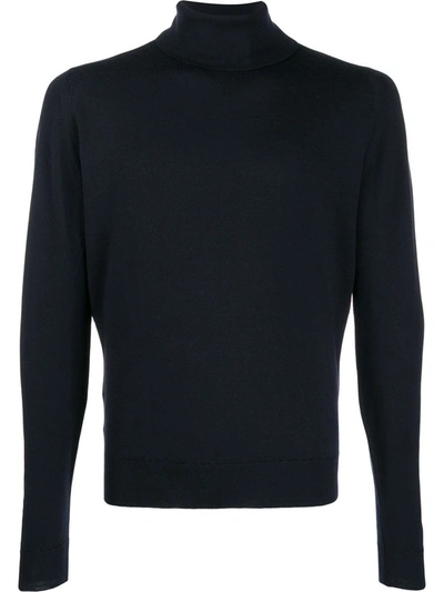 Shop John Smedley Sweaters In Midnight