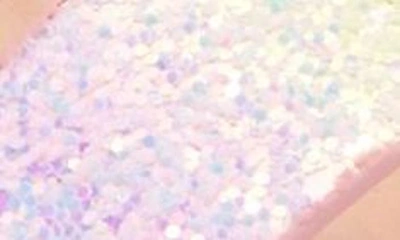Shop Kensie Kids' Multicolor Glitter Sandal In Pastel Multi