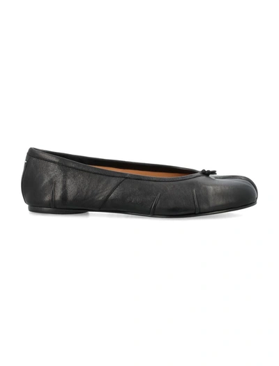 Shop Maison Margiela Tabi Ballerinas In Black