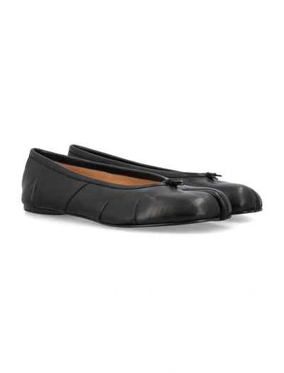 Shop Maison Margiela Tabi Ballerinas In Black