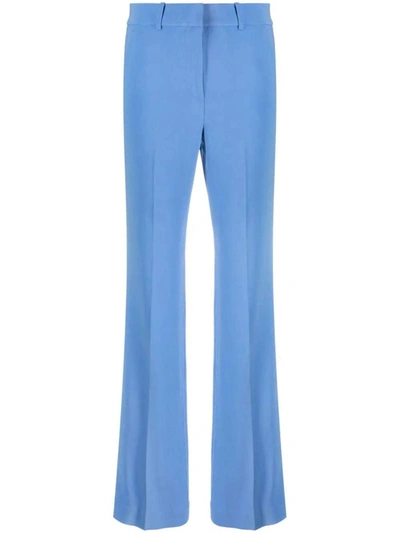 Shop Michael Kors Trousers In Crew Blue