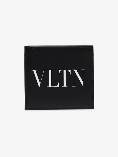 Shop Valentino Garavani Wallet Logo Vltn Accessories In Black
