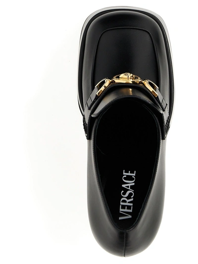 Shop Versace Medusa 95 Pumps Black