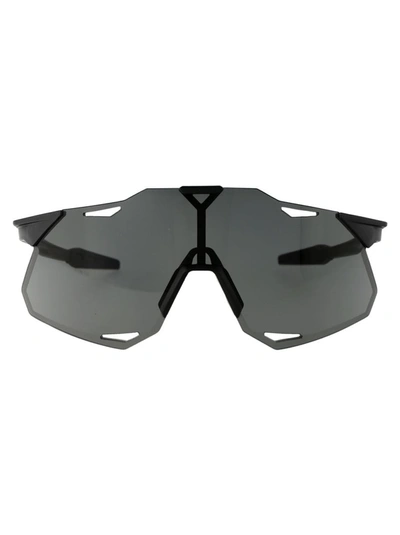 Shop 100% Sunglasses In Matte Black - Smoke Lens - Os