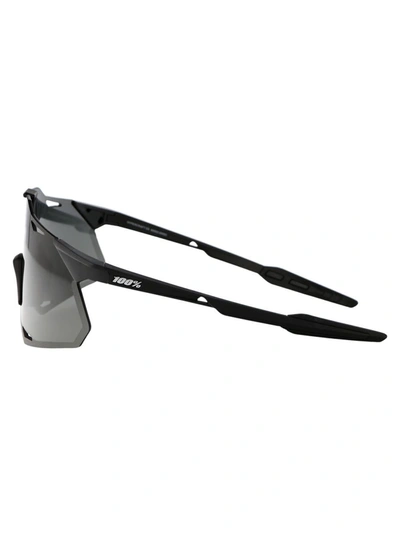 Shop 100% Sunglasses In Matte Black - Smoke Lens - Os
