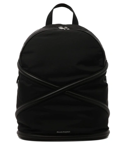Shop Alexander Mcqueen "harness" Backpack In Black
