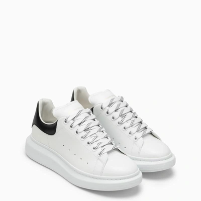 Shop Alexander Mcqueen And Black Oversized Sneakers In White