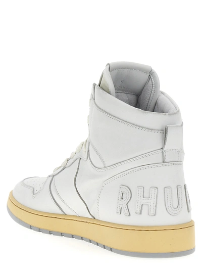 Shop Rhude Rhecess Sneakers White