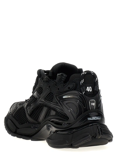 Shop Balenciaga Runner Sneakers Black