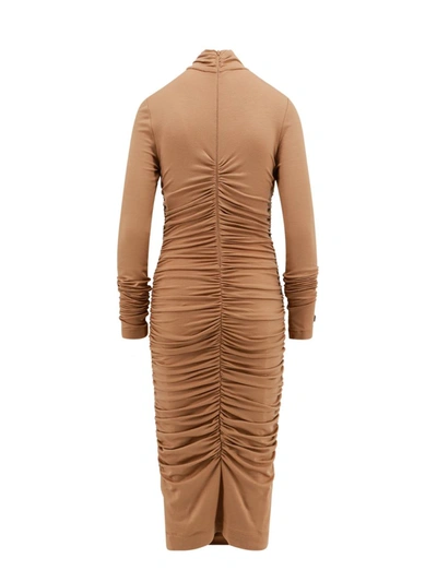 Shop Dolce & Gabbana Dress In Beige