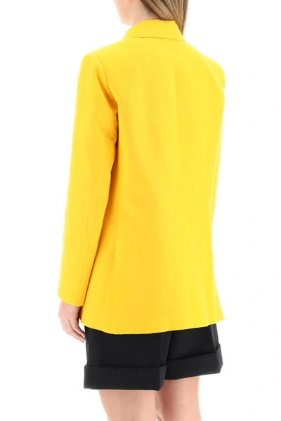 Shop Blazé Milano Blaze Milano 'midday Sun' Everynight Blazer In Yellow