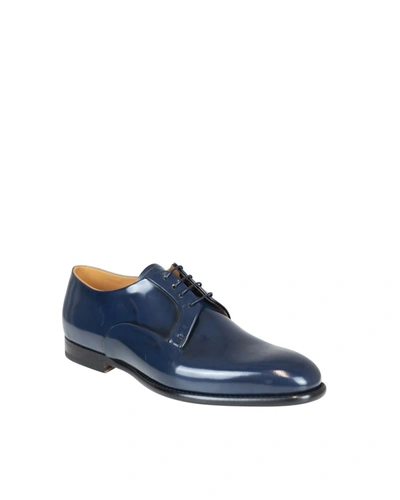 Fabi Smooth Blue City Francesina In Blue
