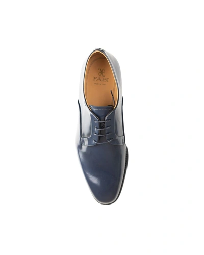 Fabi Smooth Blue City Francesina In Blue