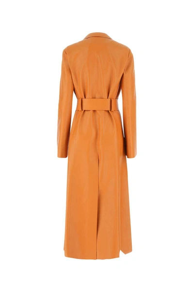 Shop Chloé Chloe Coats In Orange