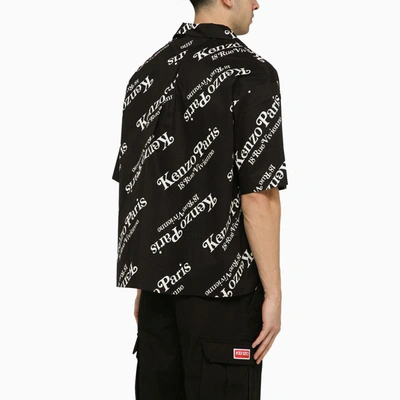 Shop Kenzo By Verdy Shirt With Allover Logo In Black