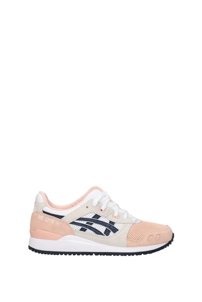 Shop Asics Sneakers Gel Lyte Suede Pink Moonstone