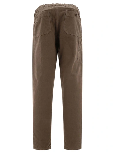Shop Orslow "french" Utility Trousers In Brown