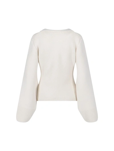 Shop Khaite Sweaters In White