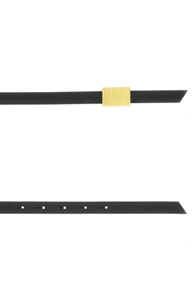 Shop Lanvin Belt In Black