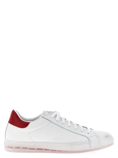 Shop Kiton Ussa088 Sneakers Red