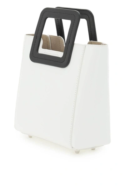 Shop Staud 'mini Shirley' Handbag In Multicolor