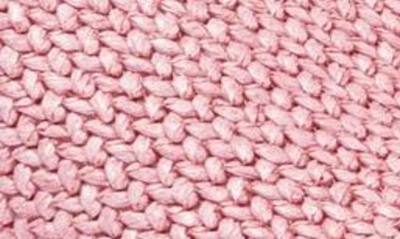 Shop Steve Madden Reign Platform Mule In Pink Raffia