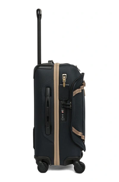 Shop Tumi Alpha Bravo International Front Lid Expandable Suitcase In Midnight Navy/ Khaki