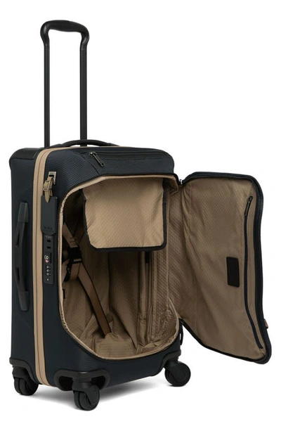 Shop Tumi Alpha Bravo International Front Lid Expandable Suitcase In Midnight Navy/ Khaki