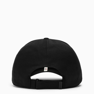 Shop Moncler Grenoble Black Baseball Cap With Logo Men