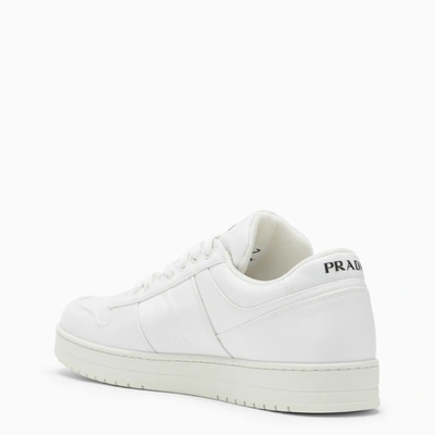 Shop Prada Men White Re-nylon Trainer