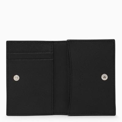 Shop Saint Laurent Black Wallet With Logo Men