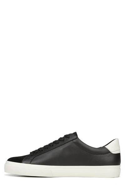 Shop Vince Fulton Sneaker In Black Prince Leather